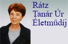 Dr. Tóth Eszter Rátz Tanár Úr Életműdíjban részesült